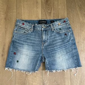 Lucky Brand Lady Bug Jean Shorts